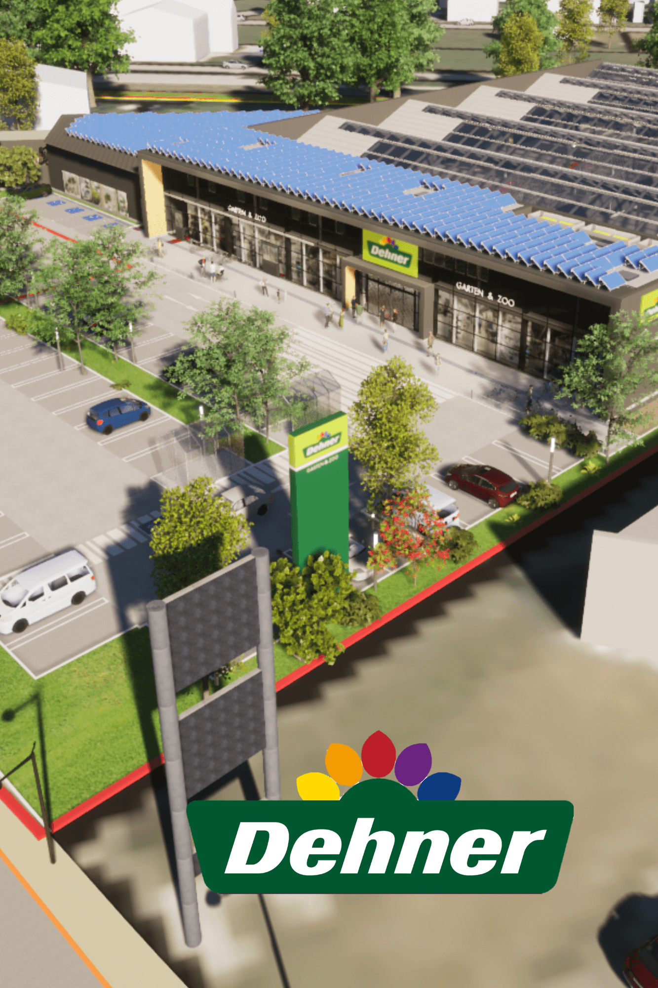 Dehner Gartencenter – anspruchsvolle Heiz-, Kühl-, Bewässerungs- und Lüftungstechnik für Pflanzen und Tiere