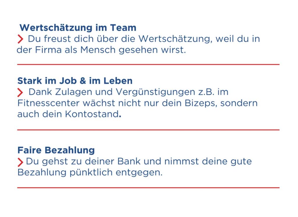 So kannst du dir deinen Arbeitsalltag bei HOWI vorstellen